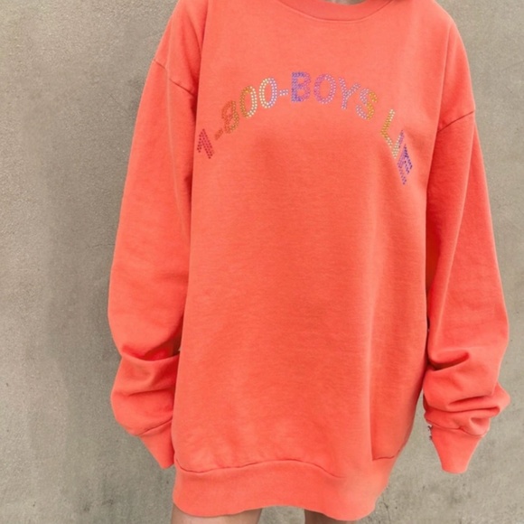 Boys Lie Tops - Boys Lie 1-800 Remix Orange